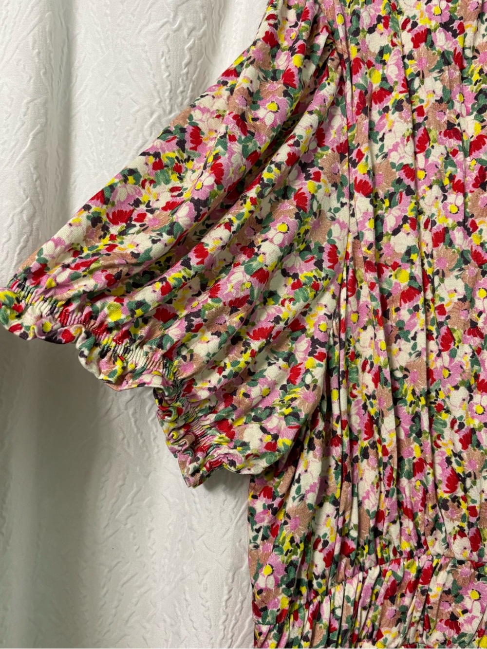 EUC Boden Pink Floral Maxi Dress with Keyhole Neck And Pockets Size 16/18R - Picture 3 of 14